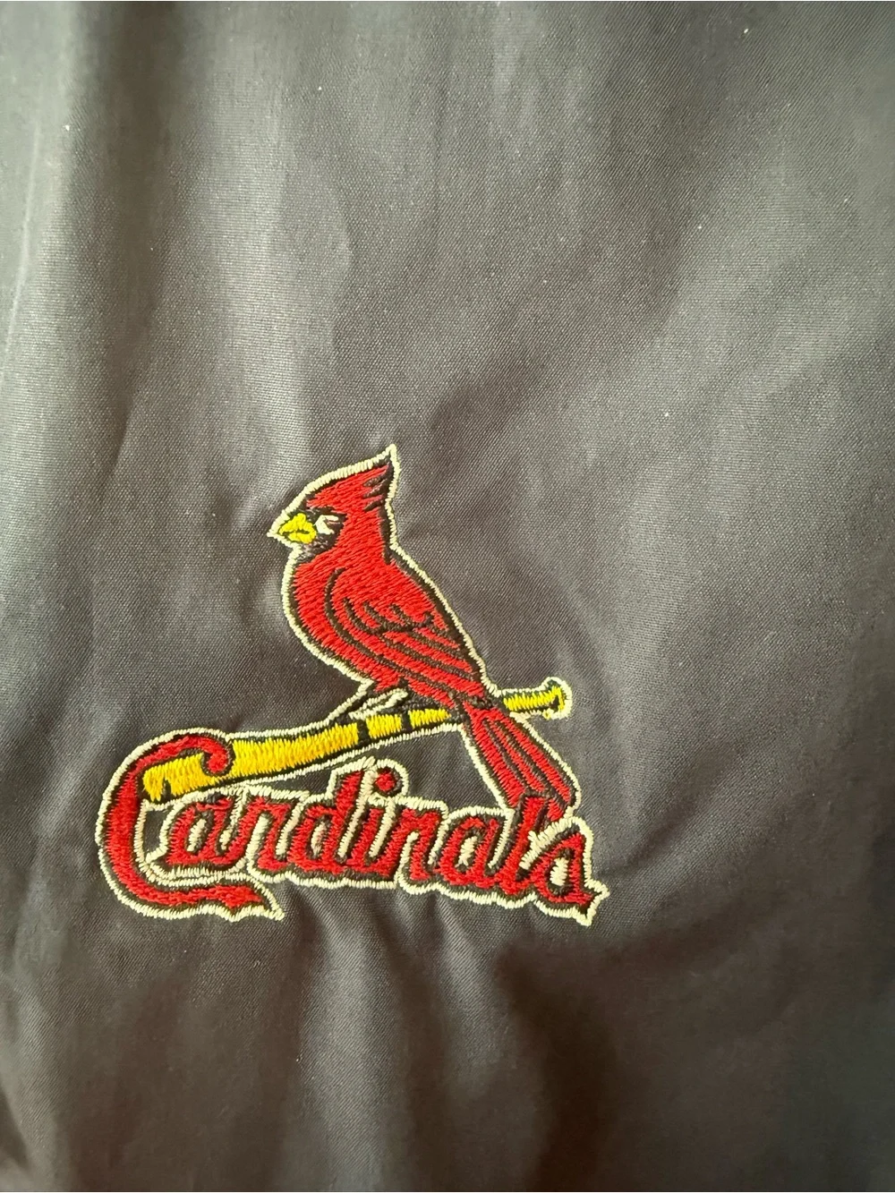 adidas Men’s Red & Navy Cardinals Windbreaker Jacket